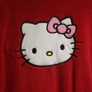 Red hello kitty robe